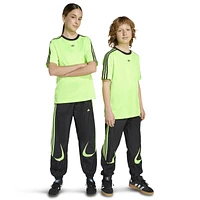 adidas Originals Boys Teamgeist Track Pants - Boys' Grade School Black/Signal Green