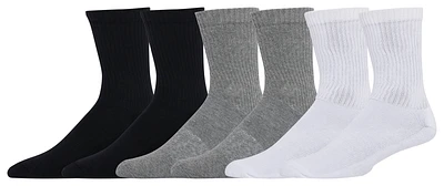 LCKR 6-Pack Athletic Half Cushion Crew Socks - Men's