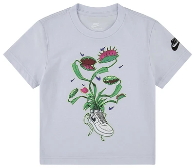 Nike Boys Graphic T-Shirt - Boys' Toddler Grey/Grey
