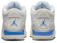 Jordan Boys Retro 3 - Boys' Preschool Shoes Summit White/Hydrogen Blue