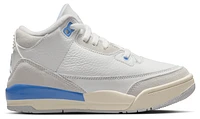 Jordan Boys Retro 3 - Boys' Preschool Shoes Summit White/Hydrogen Blue