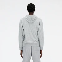 New Balance French Terry Stacked Logo Pullover Hoodie - Men's