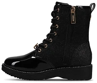 Michael Kors Girls Haskell Heart - Girls' Grade School Shoes Black/Glitter