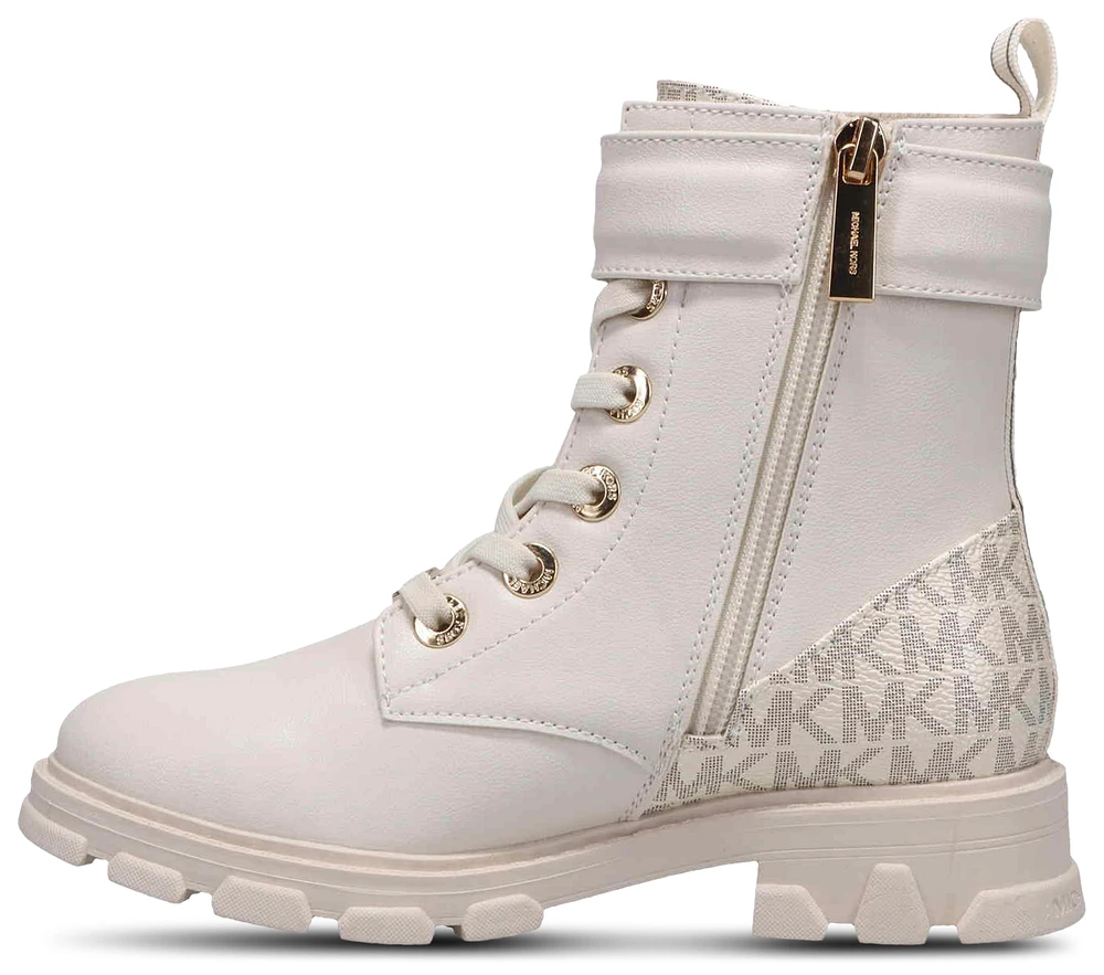 Michael Kors Girls Michael Kors Ridley Stark 2 - Girls' Grade School Shoes Vanilla/Pale Gold Size 04.0