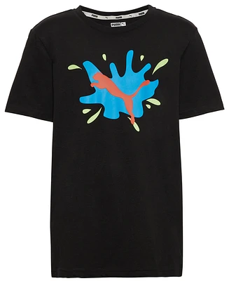 PUMA Splash Logo T-Shirt - Boys' Grade School