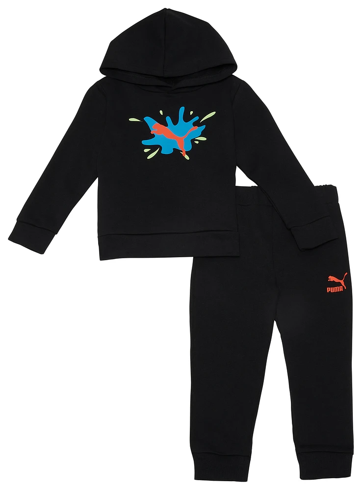 PUMA Splash Logo Hoodie Set - Boys' Toddler