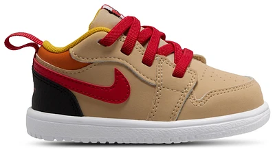 Jordan Boys Retro 1 Low ALT SE Uni - Boys' Toddler Basketball Shoes Tan/Red