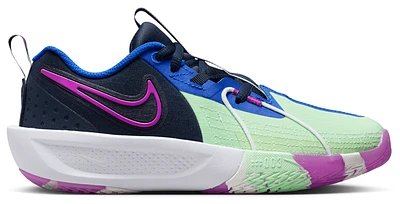 Nike Boys G.T. Cut 3 SE - Boys' Grade School Basketball Shoes Navy/Purple/Green