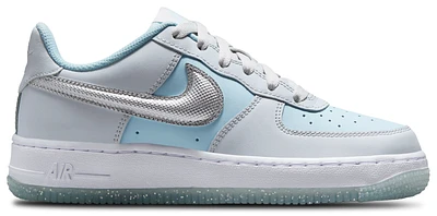 Nike Boys Air Force 1 - Boys' Grade School Shoes Grey/Silver