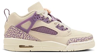 Jordan Girls Jordan Spizike Low - Girls' Grade School Basketball Shoes Light Brown/Crimson Tint Size 04.5