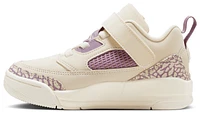 Jordan Girls Jordan Spizike Low - Girls' Preschool Shoes Brown/Red/Purple Size 11.0