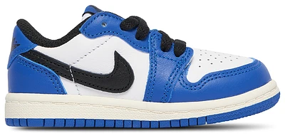 Jordan Boys AJ1 Retro Low OG - Boys' Toddler Shoes White/Black/Blue