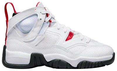 Nike Boys Nike Jumpman Two Trey - Boys' Grade School Basketball Shoes White/University Red/Black Size 05.5