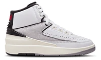 Jordan Boys Retro 2 - Boys' Grade School Shoes White/Fire Red/Black