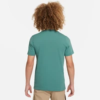 Nike Boys Futura T-Shirt - Boys' Grade School Olive/White