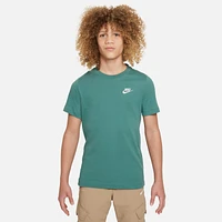 Nike Boys Futura T-Shirt - Boys' Grade School Olive/White