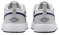 Jordan Boys AJ 1 Low - Boys' Preschool Shoes White/Neutral Grey/Midnight Navy