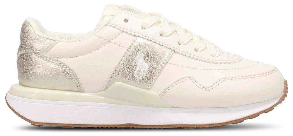 Polo Girls Train 89 Sport - Girls' Grade School Shoes Gold Metallic/Cream