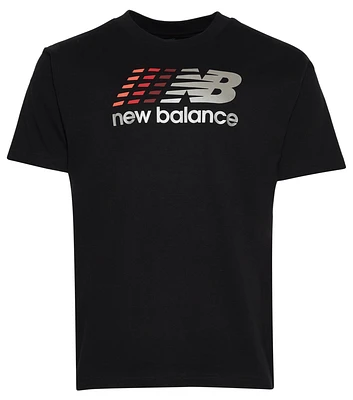 New Balance Center Multi Color Logo T-Shirt - Men's