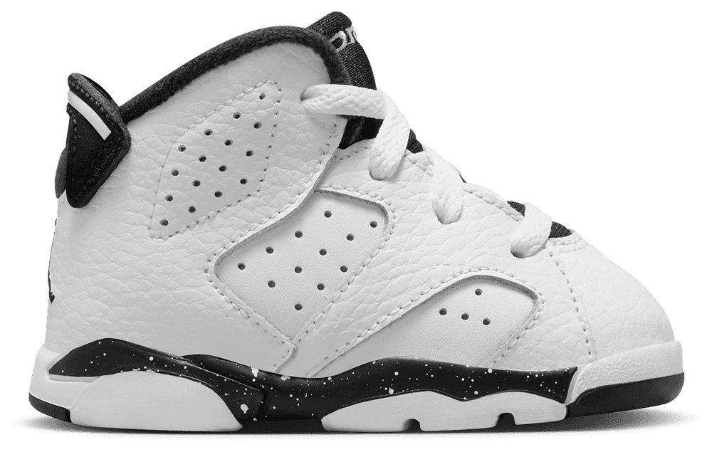 Jordan Boys Jordan Retro 6 - Boys' Toddler Shoes Black/White Size 05.0