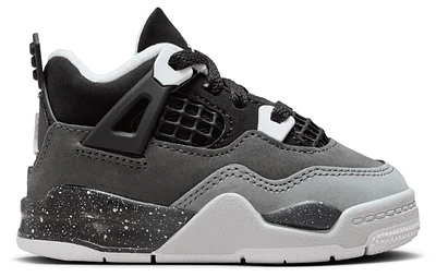 Jordan Boys Retro 4 Remastered - Boys' Toddler Shoes Black/White