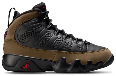 Jordan Boys Jordan Retro 9 Remastered 2 - Boys' Grade School Shoes Black/True Red Size 05.0