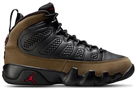 Jordan Boys Jordan Retro 9 Remastered 2 - Boys' Grade School Shoes Black/True Red Size 05.0