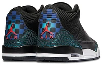 Jordan Boys Retro 3 Uni - Boys' Grade School Shoes Black/Red/Blue
