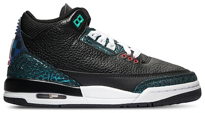 Jordan Boys Retro 3 Uni - Boys' Grade School Shoes Black/Red/Blue