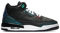 Jordan Boys Retro 3 Uni - Boys' Grade School Shoes Black/Red/Blue