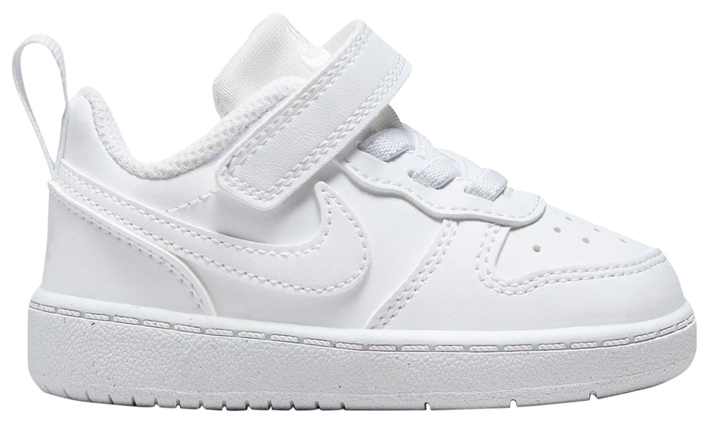 Nike Boys Nike Court Borough Low Recraft - Boys' Toddler Running Shoes White/White Size 04.0
