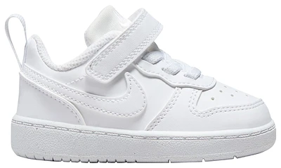 Nike Boys Nike Court Borough Low Recraft - Boys' Toddler Running Shoes White/White Size 04.0