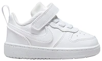 Nike Boys Nike Court Borough Low Recraft - Boys' Toddler Running Shoes White/White Size 04.0