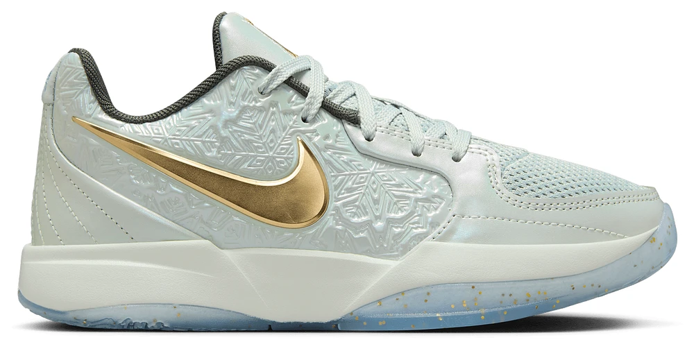 Nike Boys Ja Morant Nike Ja 2 Tree Topper - Boys' Grade School Shoes Silver/Gold Size 07.0