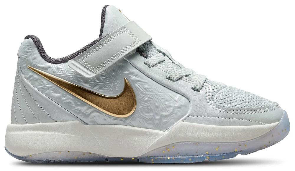 Nike Boys Ja Morant 2 - Boys' Preschool Shoes Gold/Grey/Silver