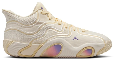 Jordan Boys Jayson Tatum 3 - Boys' Grade School Shoes Sail/Dark Iris/Muslin