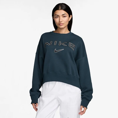 Nike NSW Phoenix OOS Fleece Logo Crew - Women's