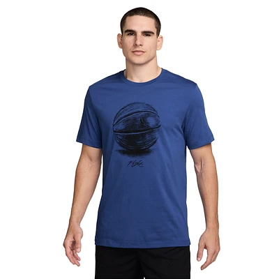 Jordan Brand Basketball Sketch Short Sleeve Crew - Men's