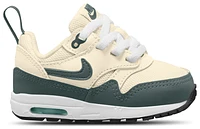 Nike Girls Air Max 1 EasyOn - Girls' Toddler Shoes White/Green