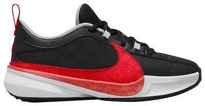 Nike Boys Giannis Antetokounmpo Freak 5 - Boys' Grade School Basketball Shoes Black/University Red