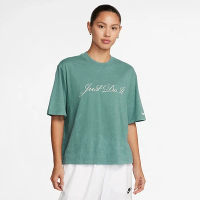 Nike NSW Boxy Wash T-Shirt - Women's