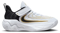 Nike Boys Giannis Antetokounmpo Immortality 4 - Boys' Preschool Shoes White/Black/Metallic Gold
