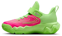 Nike Boys Giannis Immortality 4 - Boys' Preschool Shoes Lime Blast/Iron Grey/Hyper Pink