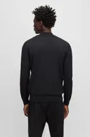 Virgin-wool jacket a regular fit
