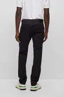 Slim-fit jeans black comfort-stretch denim