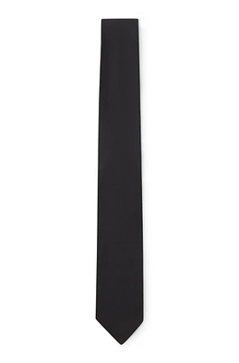 Formal tie in silk jacquard