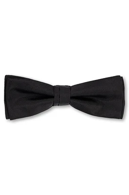 Italian-made bow tie in silk jacquard