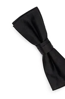 Italian-made bow tie in silk jacquard