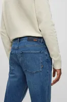 Maine Regular-fit jeans mid-blue comfort-stretch denim