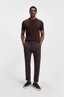 Regular-fit T-shirt mercerized cotton